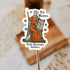 Hot Maidens Hath Grandma Hobbies Medieval Sticker