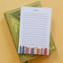 Classics Bookshelf 4x6 Notepad