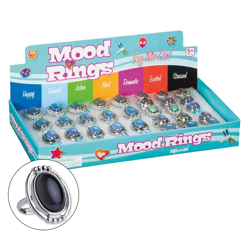 Jumbo Mood Ring, Assorted Styles