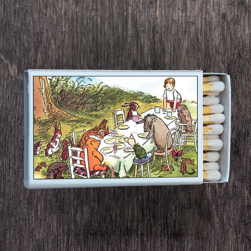 Matches • Winnie the Pooh Party • Home Decor for Candles