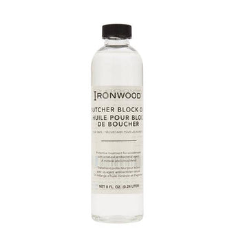 Ironwood Gourmet Butcher Block Oil, 8-Ounce