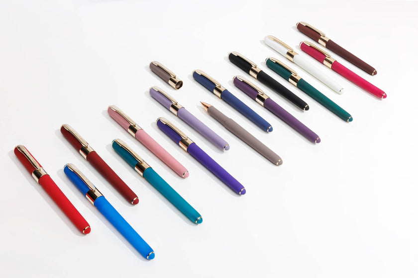 Forest Green Monaco Fine Point Soft Touch Pen, 0.5mm