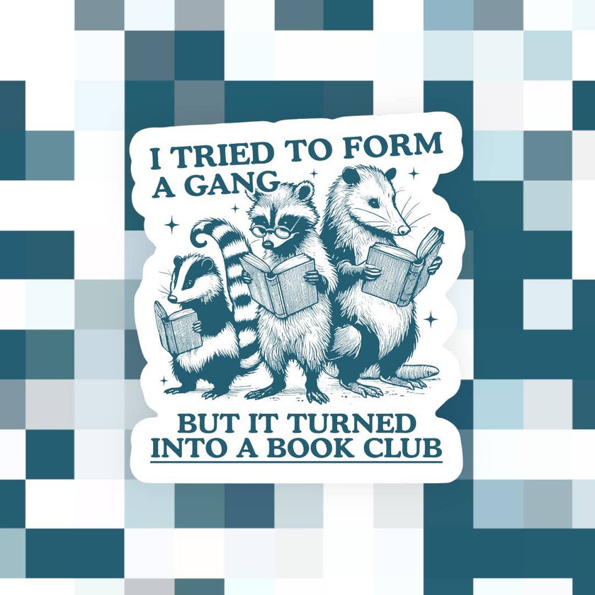 Book Club Bookish Sticker 