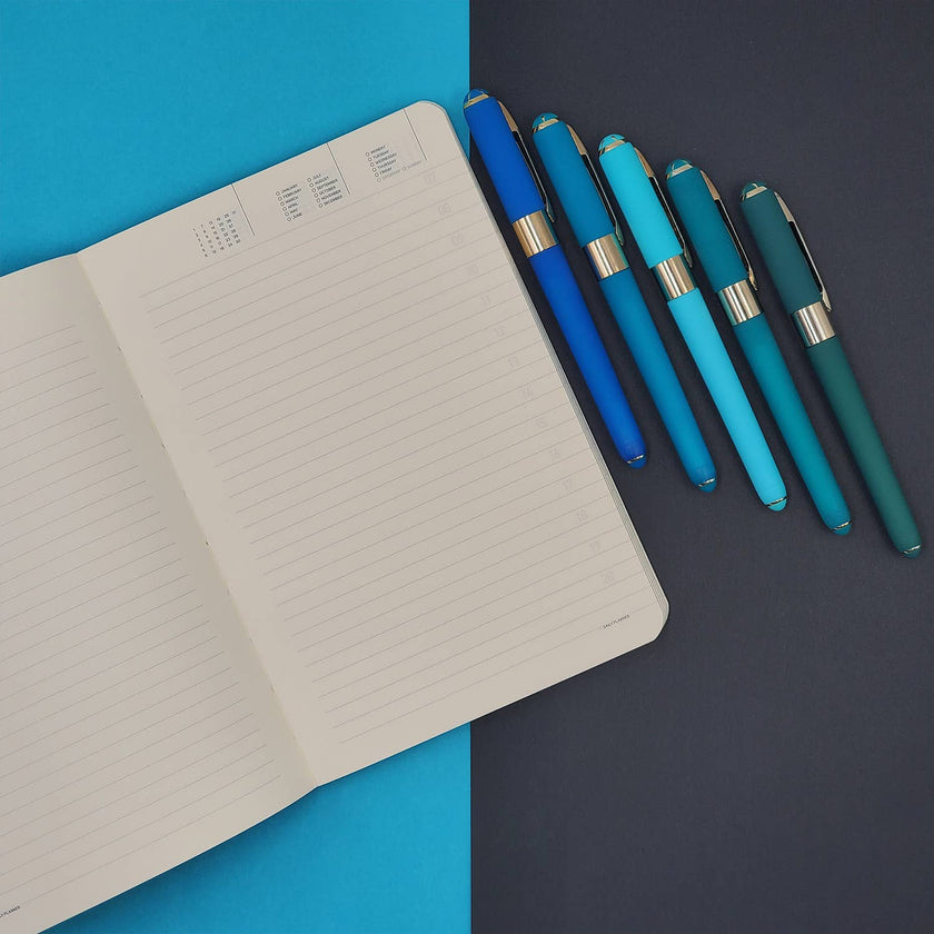 Forest Green Monaco Fine Point Soft Touch Pen, 0.5mm