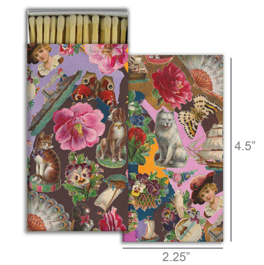 Matches - Victorian Collage