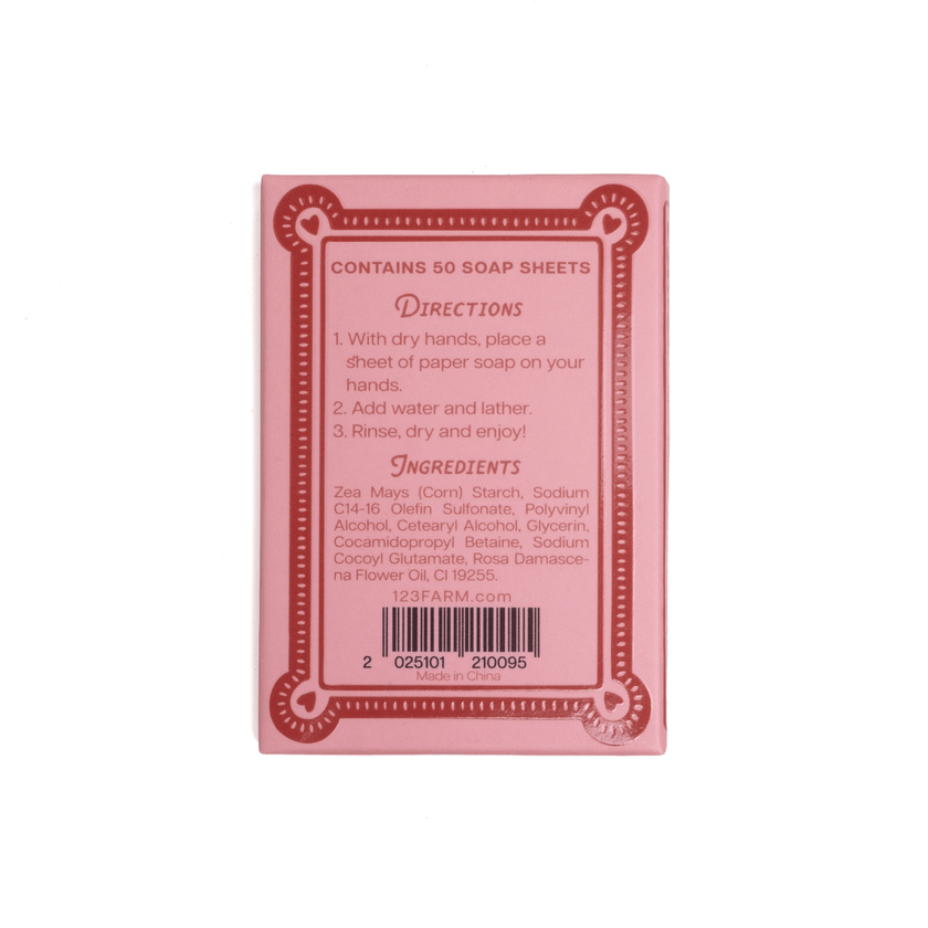 Paper Soap – Rose Love Edition