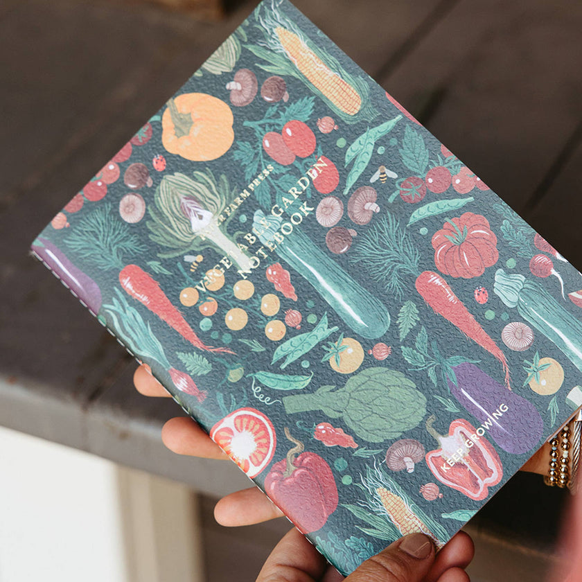 Vegetable Farmers Market Stitched Notebook