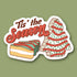 Tis athe Season for Snack Cakes Sticker