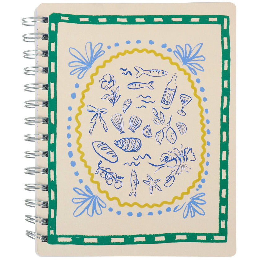 Italian Coastal Spiral Notebook