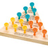 Neato! Classic Wooden Peg Game, Travel Size- Retro Classic