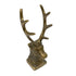 Antiqued Brass Stag Pen Holder/Paperweight, 4-1/4”