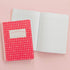 Gingham Daisy Composition Notebook