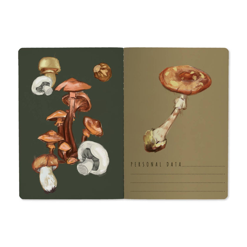 Mushrooms on Black 2