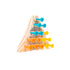 Neato! Classic Wooden Peg Game, Travel Size- Retro Classic