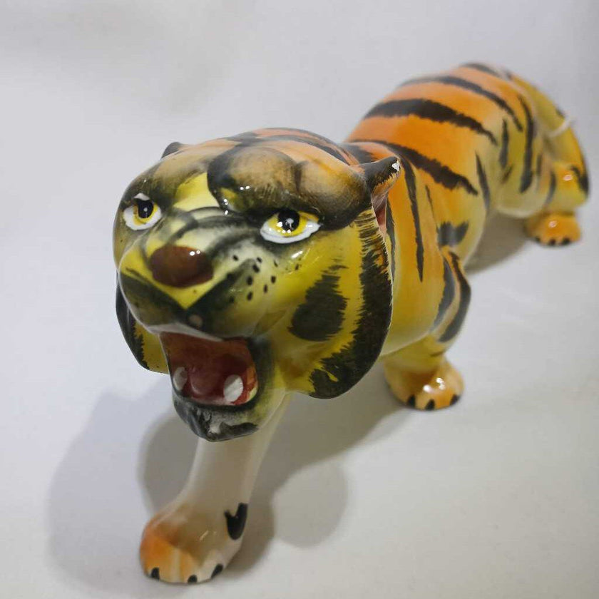 70's Retro Ceramic Tiger