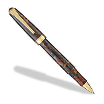 True Writer Classic Golden Dark Tortoise Ballpoint Pen