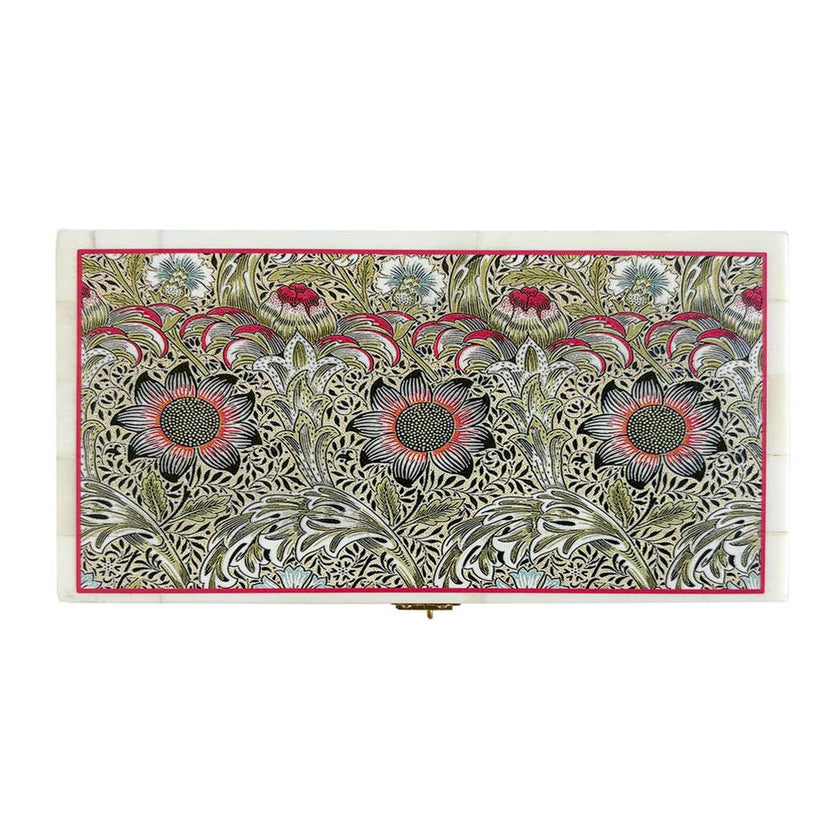 William Morris Corncockle Printed Storage Box | Tabletop