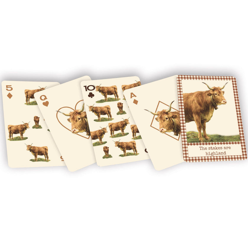 The Stakes Are Highland Playing Cards