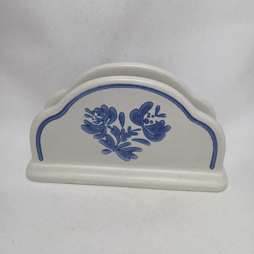 Blue and White Napkin Holder