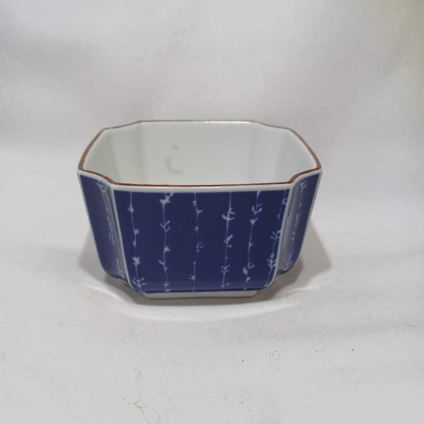 Blue and White Square Dish