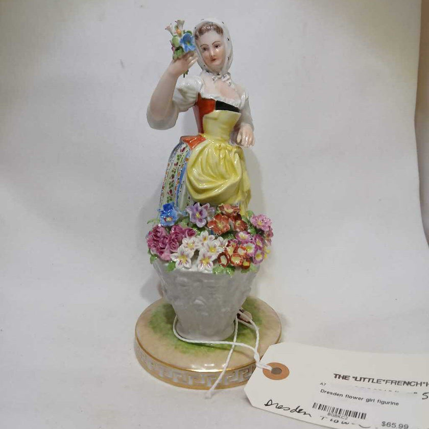 Dresden Flower Girl Ceramic Figurine