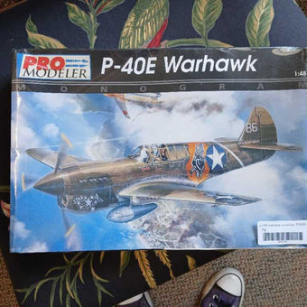 P-40E Warhawk Model Kit