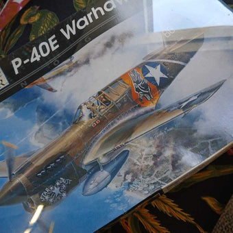 P-40E Warhawk Model Kit