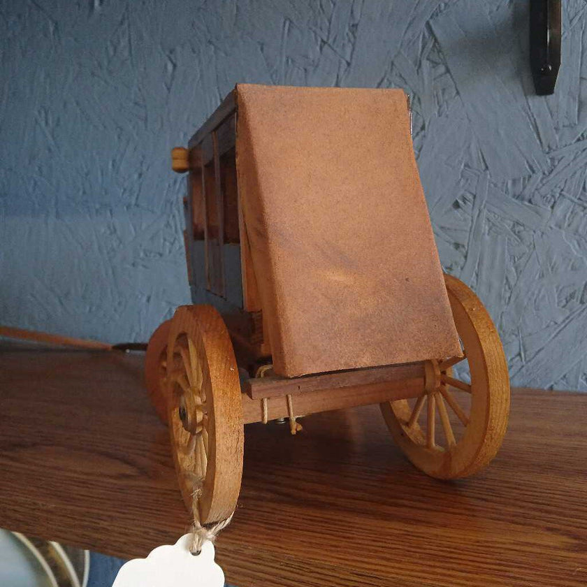 Wooden Western Stagecoach