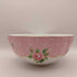 Pink and white bowl