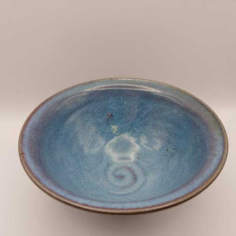 Blue Stoneware Bowl