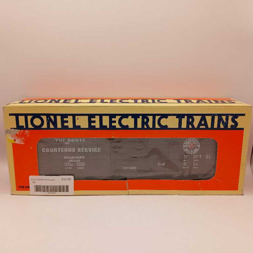 Lionel Seaboard boxcar