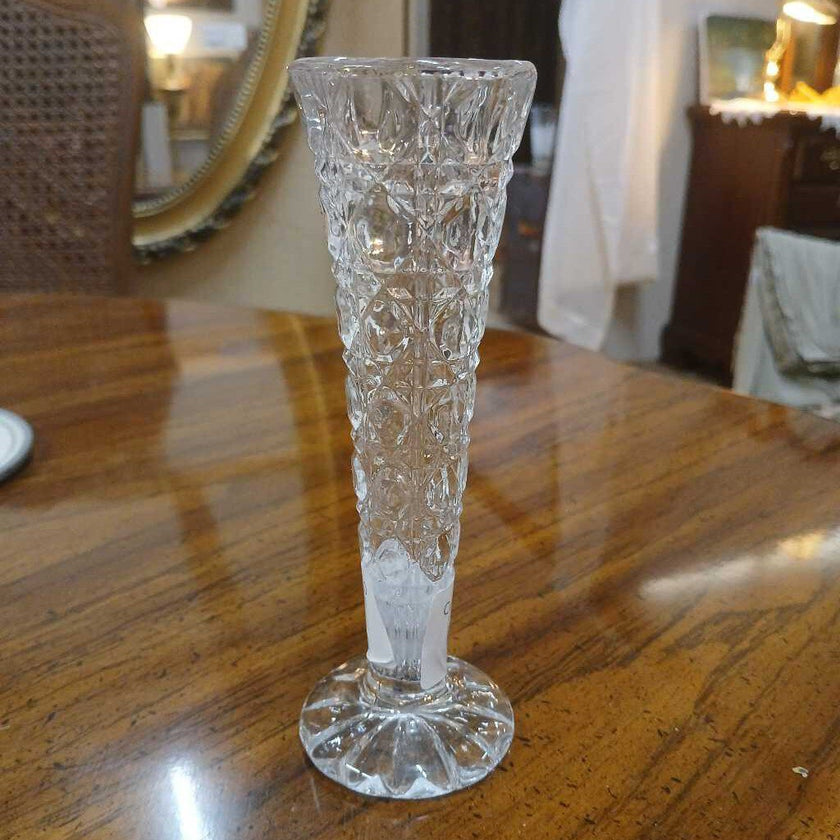 Cut Crystal Vase