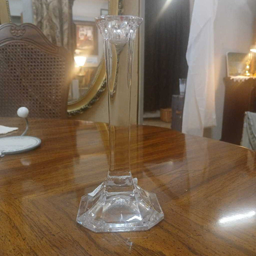 Is small crystal candle holder