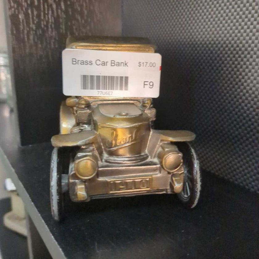 Brass Car Bank