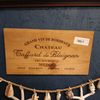 TM wine wooden signs