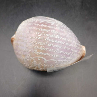Lord's Prayer Cowrie Shell