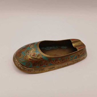 Brass Ashtray Slipper