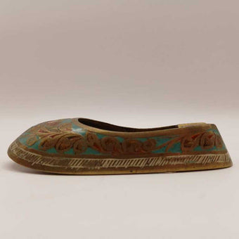 Brass Ashtray Slipper