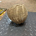 Hand woven acorn shaped bowl