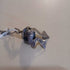 Vintage Zuni silver Frog clan pendant covering a world