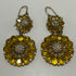 Crystal Sunflower Earrings