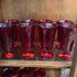 Ruby Red Glasses Set of 8