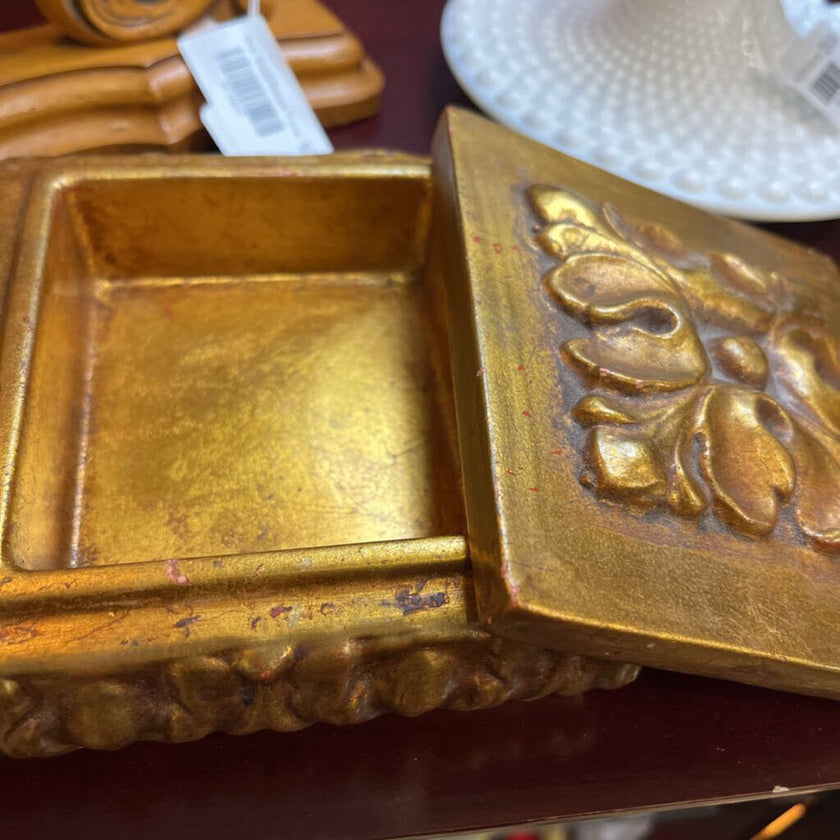 Gold Trinket Box