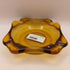 Amber Glass Ashtray