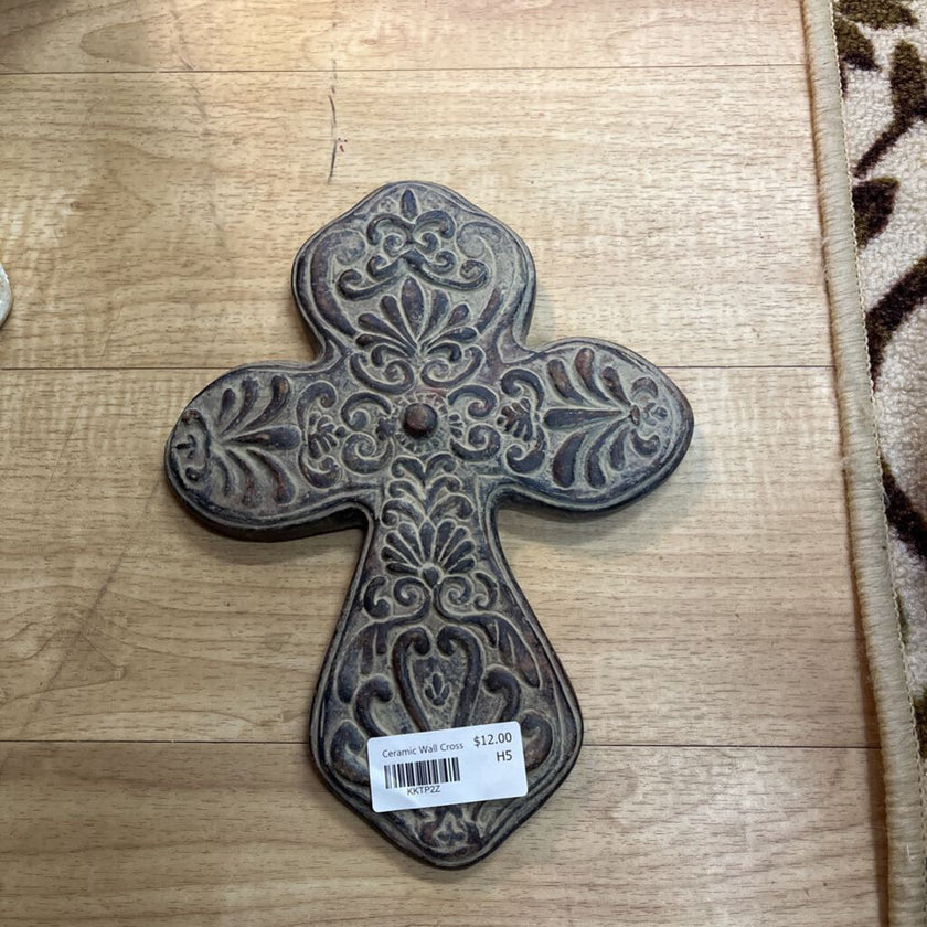 Ceramic Wall Cross