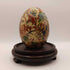 Satsuma Porcelain Egg w/Stand