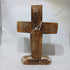 Wooden Cross with White