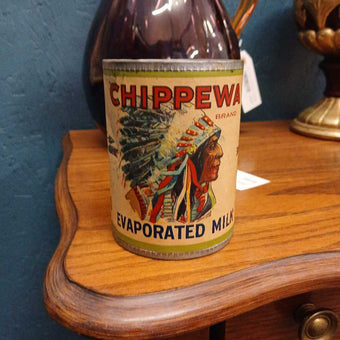 Chippewa Evaporated Milk Can