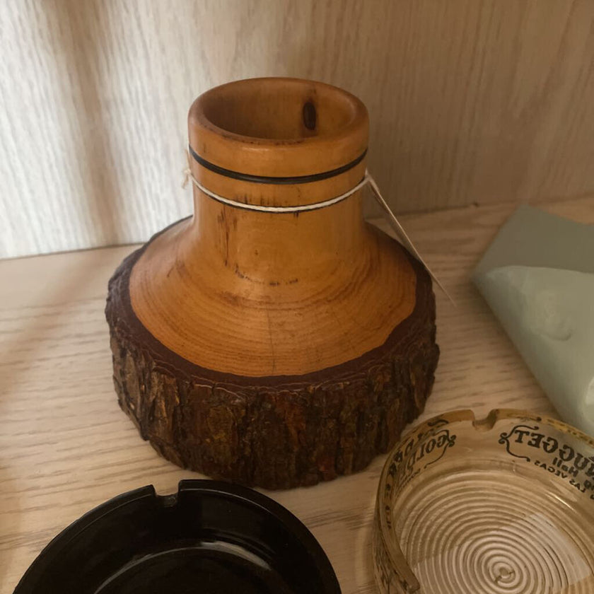 Wood Vase/Pencil Holder