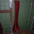 Red Art Glass Bud Vase